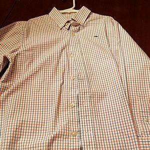 Boys 8-10 vineyard vines red white and blue oxford